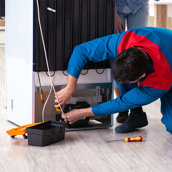 how long does it usually take to repair a refrigerator in Clayton DE